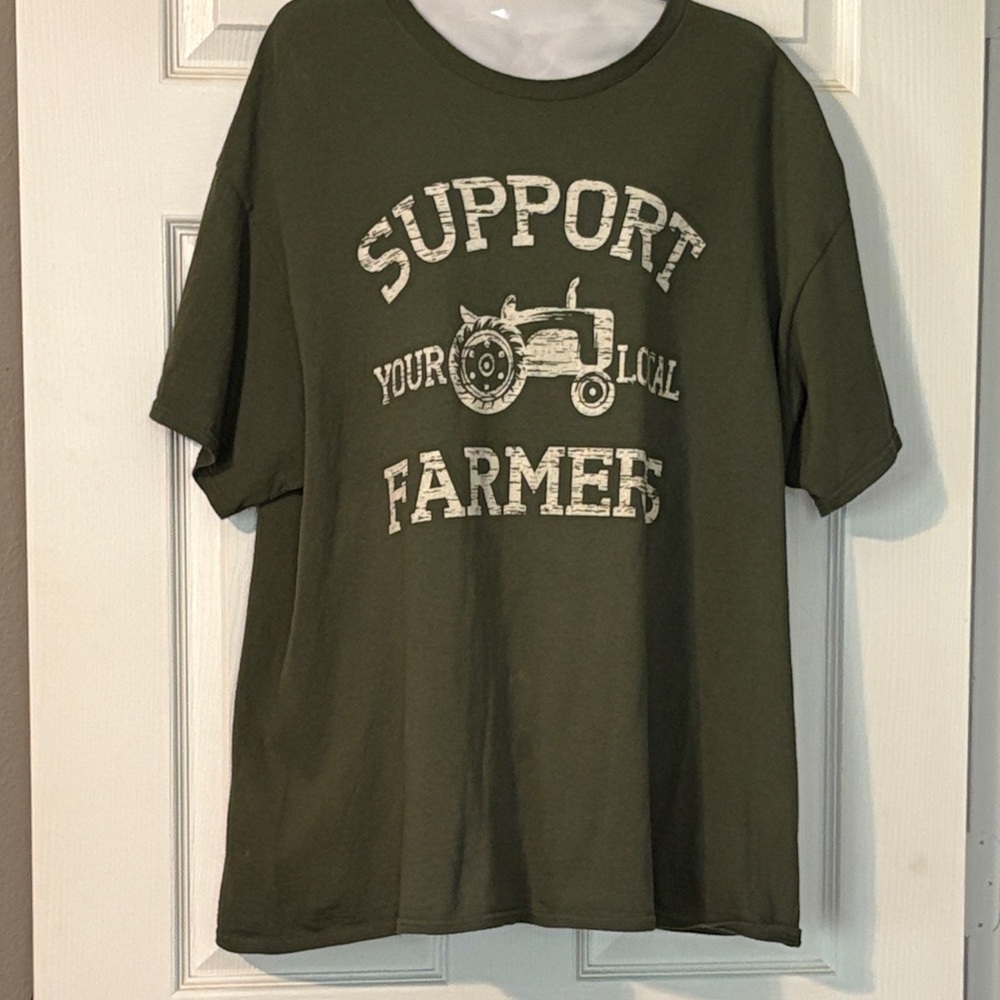 Delta Olive Green Pro Weight T-Shirt